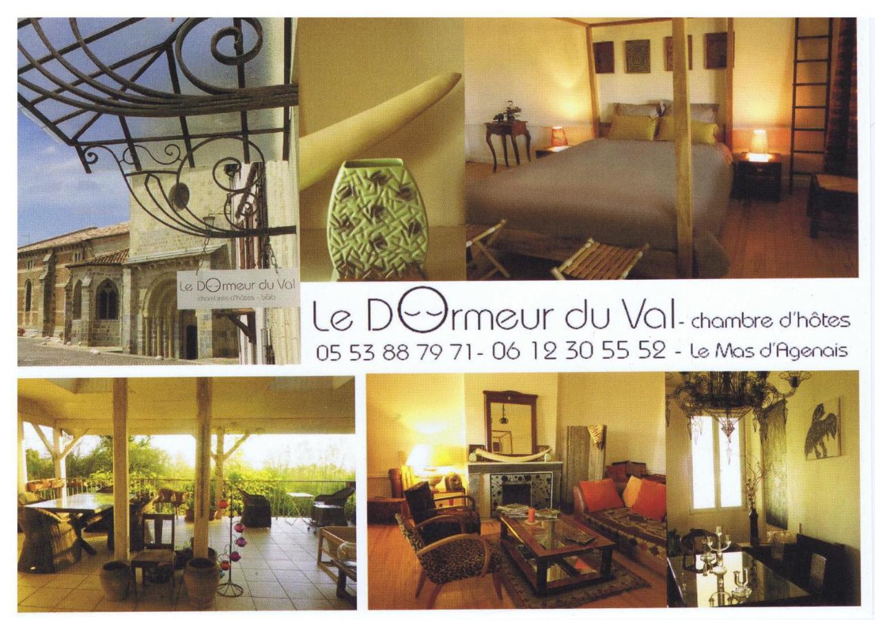 Le Dormeur Du Val Bed & Breakfast Le Mas-d'Agenais Luaran gambar